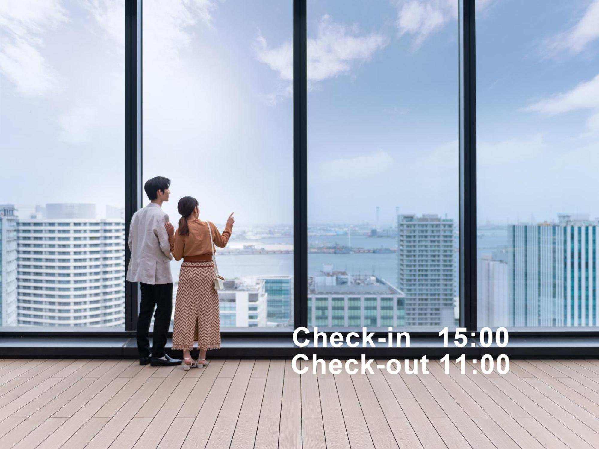 Mitsui Garden Hotel Yokohama Minatomirai Premier Екстер'єр фото The 3D animation of the view from the 30th floor of the hotel